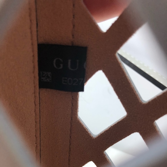 Authentic Gucci meduim Flora leather cutout bag - Picture 7 of 10